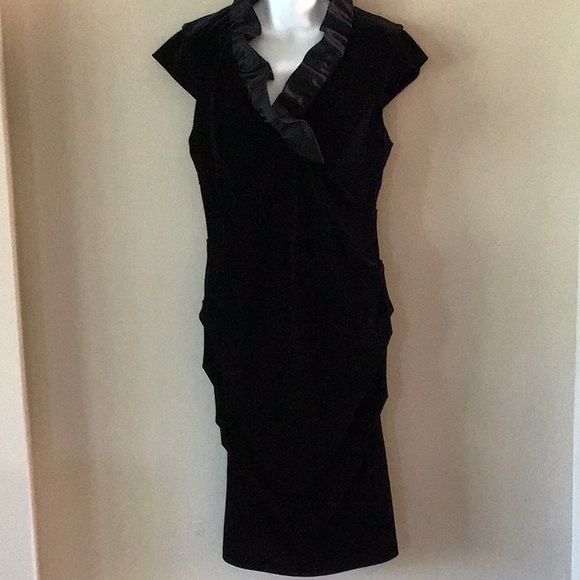 Xscape Dresses Xscape Joanna Chen Designer Velvet Dress 2 Poshmark